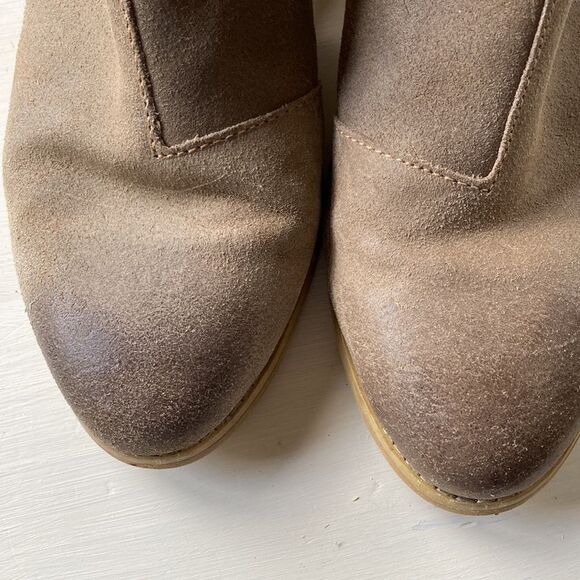 Steve Madden Cinch Suede Distressed Booties Size 8 - Picture 9 of 11
